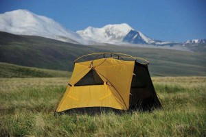 Палатка коричневая